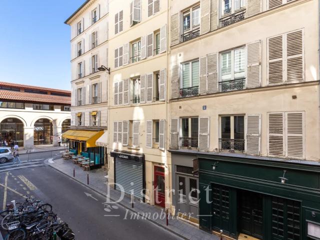 Marché Saint Germain des Prés / 2 pièces 29 m² en parfait état!