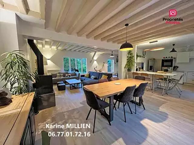Marcilly sur Eure 27810 Achat / Vente maison 7 pièces t7 jardin terrasse