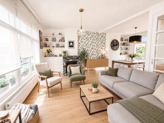Marcq en Baroeul CROISÉ LAROCHE Maison à vendre 5 pièces 128,28m² 4 chambres Garage Terrasse jardin