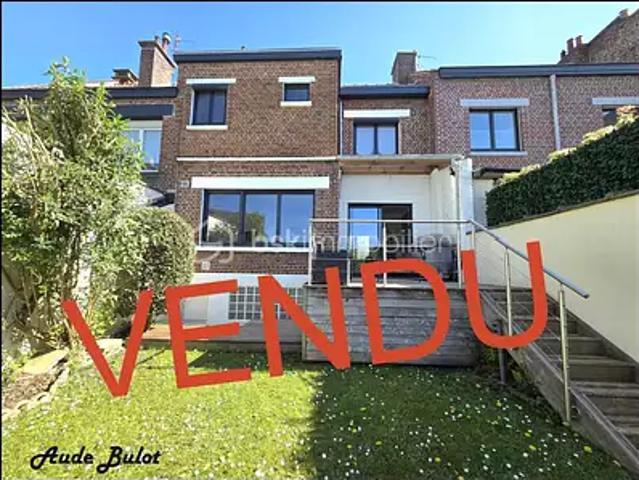 Marcq en Baroeul 59700 Achat / Vente maison 6 pièces t6 terrasse cave