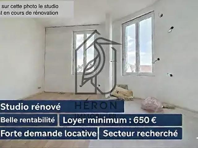 Marcq en Baroeul 59700 Achat / Vente appartement 1 pièce t1