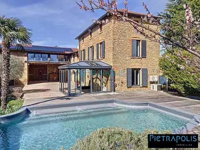 Marcy 69480 Achat / Vente maison 9 pièces t9 piscine