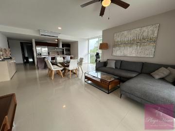 MareAzul, departamento esquinero amueblado, Playa Del Carmen !