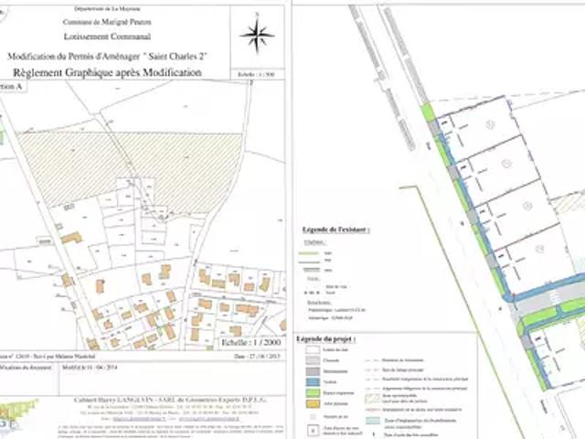 Marigné Peuton 53200 Programme neuf terrain neuf à vendre