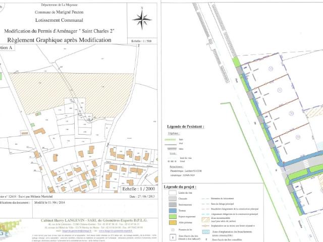 Marigné Peuton Vente Terrain 53