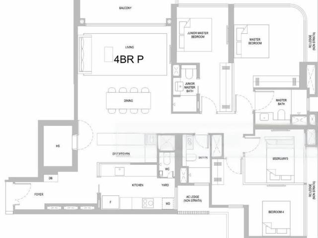 Marina Mall D1, Apartment