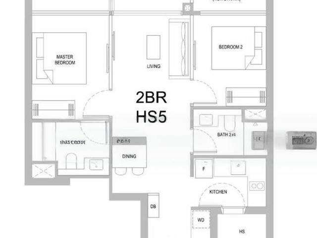 Marina Mall D1, Apartment