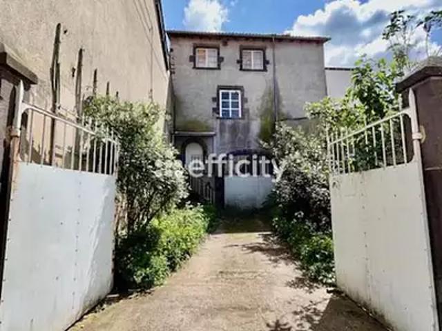 Maringues 63350 Achat / Vente maison 3 pièces t3 jardin terrasse