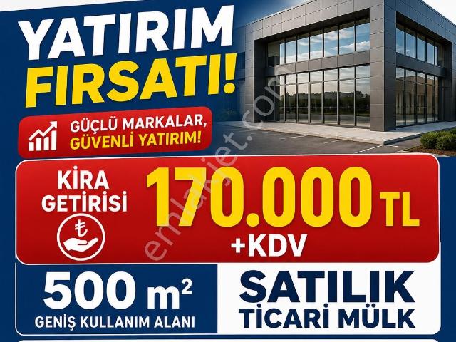 Marka/eryaman'da Kurumsal Zincir Market Kiracılı Satılık Ticari