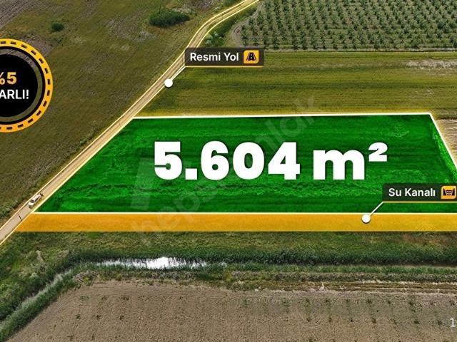 MARMARACIK MH. ELEKTRİK+YOL+SU 5.604 M2 MÜSTAKİL TAPULU FIRSAT