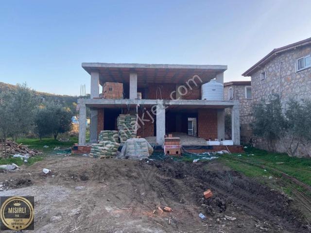 Marmaris Söğütde Satılık Deniz Manzaralı İnşaat Halinde Villa