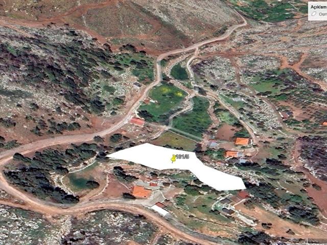 Marmaris Osmaniye Köyü'nde Yatırımlık 3316 M2 Satılık Tarla