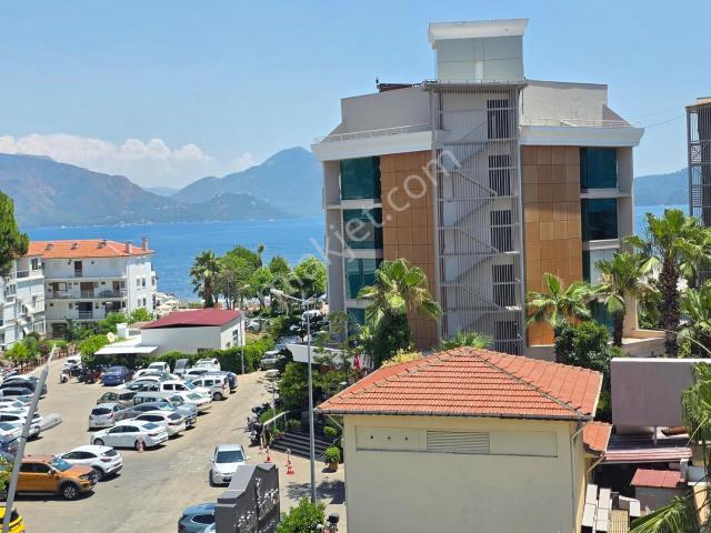 Marmaris Siteler 'de Asansörlü Full Deniz Manzaralı Kiralık 2+1