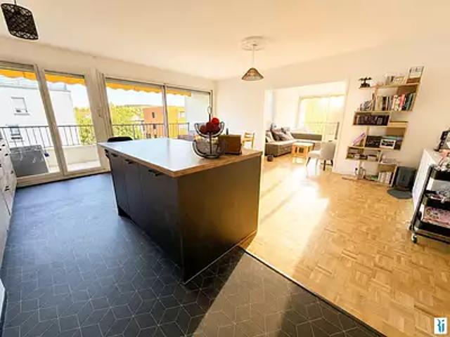 Maromme 76150 Achat / Vente appartement 5 pièces t5 terrasse cave