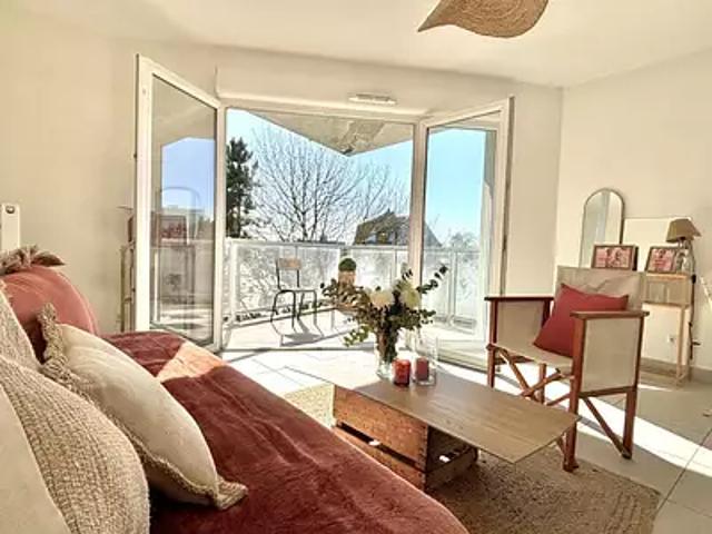Marquette lez Lille 59520 Achat / Vente appartement 2 pièces t2 balcon