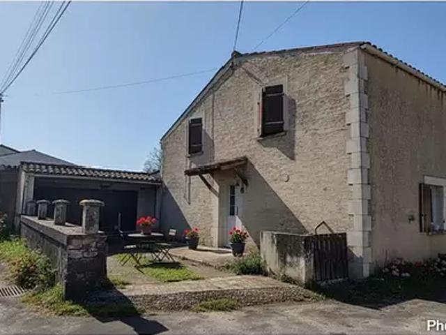 Marsais 17700 Achat / Vente maison 6 pièces t6 jardin terrasse