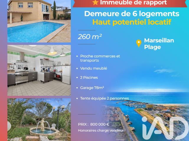 Marseillan Vente Maison 34