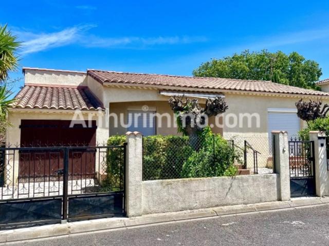 MARSEILLAN – Villa de plain pied avec piscine, à 1 km de la plage