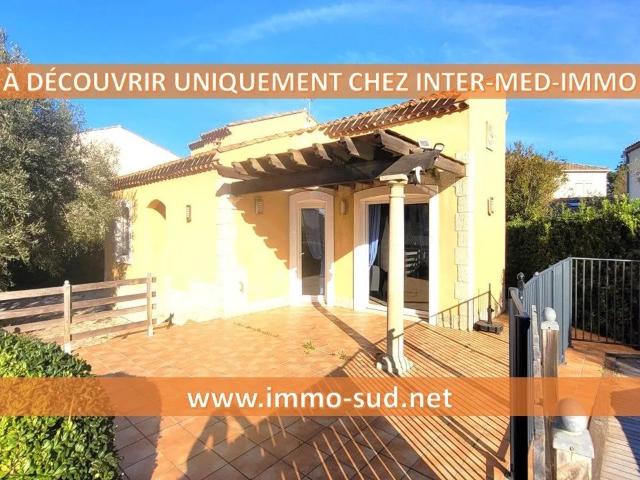 Marseillan village 34340 à deux pas de l'étang villa individuell
