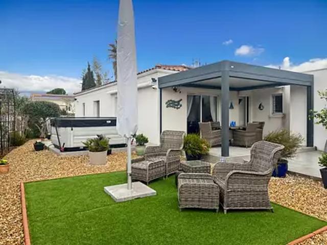 Marseillan 34340 Achat / Vente maison 4 pièces t4 jardin terrasse