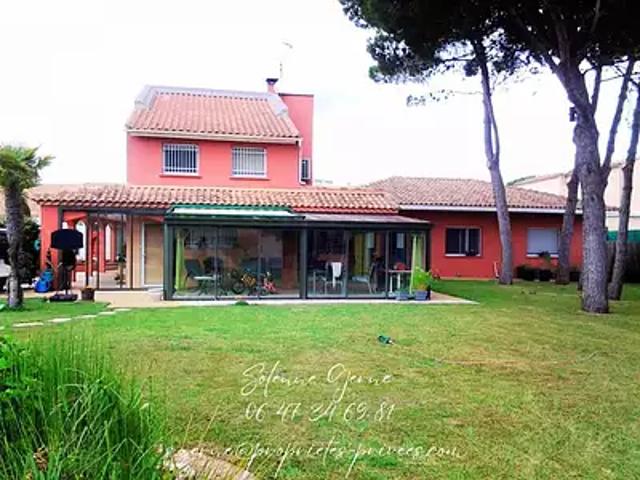 Marseillan 34340 Achat / Vente maison 9 pièces t9 jardin