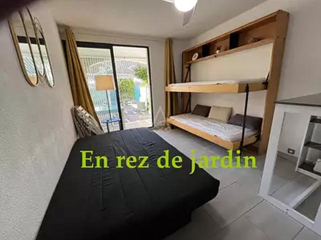 Marseillan 34340 Achat / Vente appartement 1 pièce t1 au dernier étage terrasse