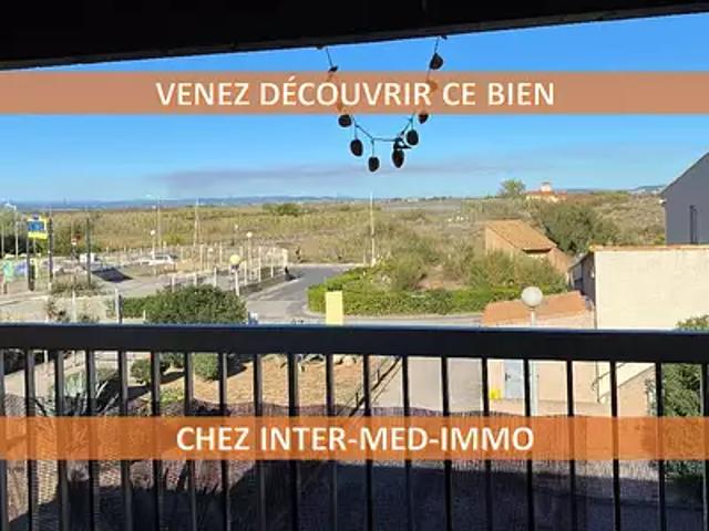 Marseillan 34340 Achat / Vente appartement 1 pièce t1 terrasse