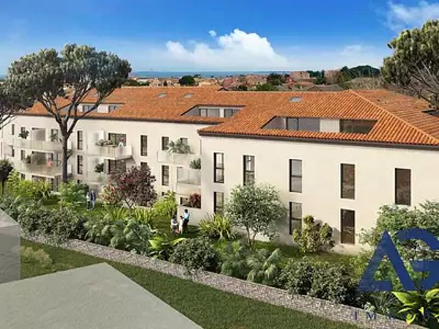 Marseillan 34340 Achat / Vente appartement 2 pièces t2 au dernier étage