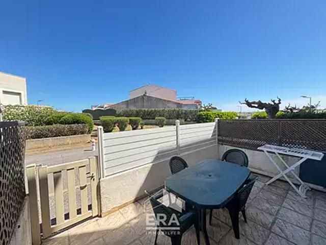 Marseillan 34340 Achat / Vente appartement 2 pièces t2 au dernier étage terrasse