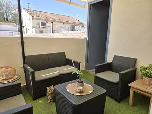 Marseille 10ème 13010 Achat / Vente appartement 3 pièces t3 au dernier étage