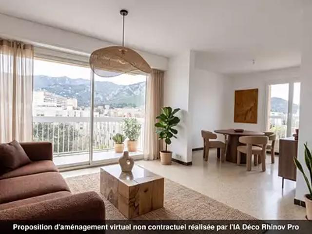 Marseille 10ème 13010 Achat / Vente appartement 4 pièces t4 cave balcon