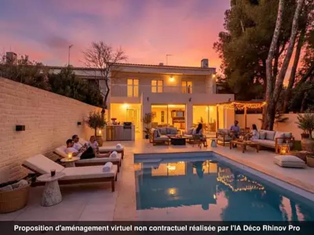 Marseille 10ème 13010 Achat / Vente maison 5 pièces t5 piscine jardin