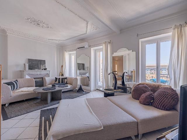 Marseille 13006 COURS LIEUTAUD COLOCATION MEUBLÉE 4 CHAMBRES 160,11 m² / Carrez 6° étages/Balcon/Climatisée