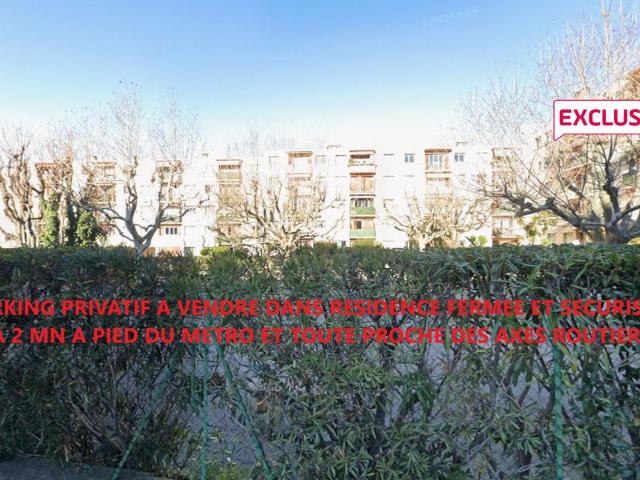 Marseille 13013 LA ROSE Exclusivité Place de parking privative