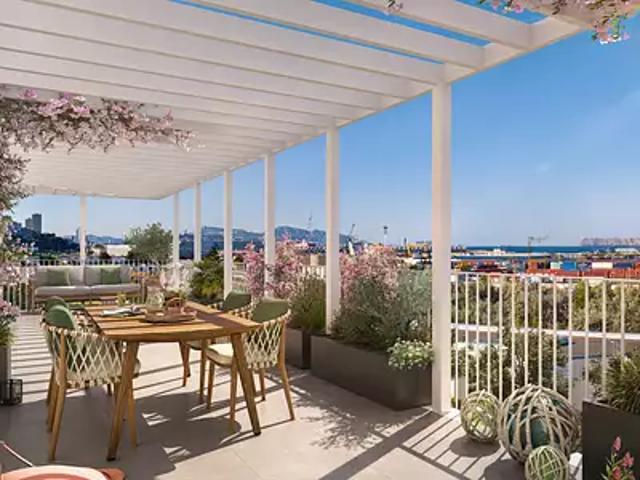 Marseille 16ème 13016 Programme neuf appartement neuf à vendre t4 TVA 5,5% NF