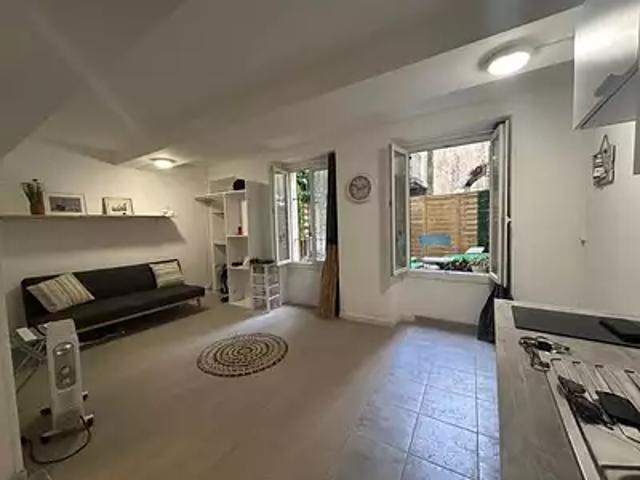 Marseille 1er 13001 Achat / Vente appartement 1 pièce t1 terrasse