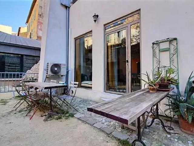 Marseille 1er 13001 Achat / Vente appartement 1 pièce t1 terrasse