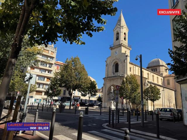 MARSEILLE 5 EME TYPE 3 AVEC ASCENSEUR ET PARKING PRIVE