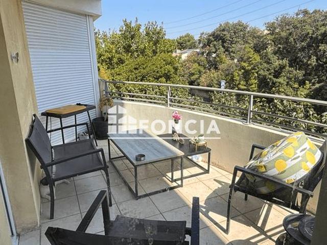 Marseille 8ᵉ – bonneveine – t2 avec terrasse et garage double dans résidence de standing