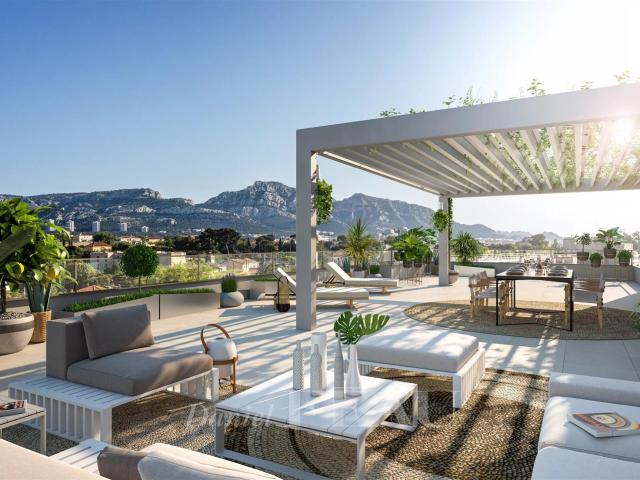 Marseille 8ème Appartement familial avec terrasse 202m² Marseille 8ème