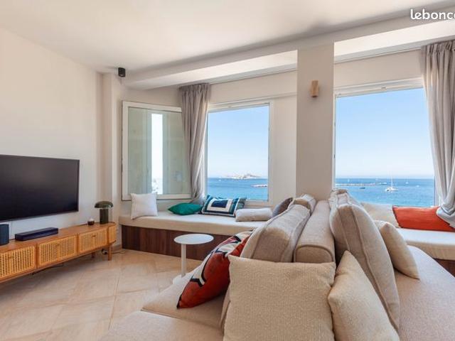 Marseille appartement vue mer plage des Catalans