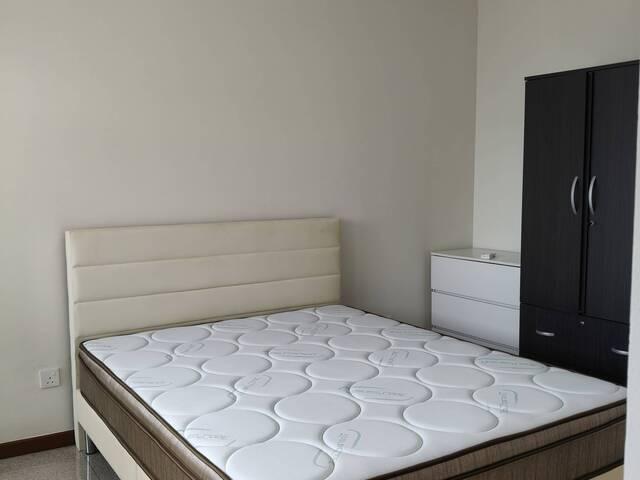 Master bedroom with ensuite bathroom