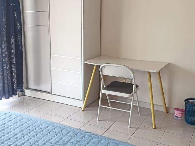 Master bedroom with KLCC View Corner Unit in Wangsa Maju KL Female Unit