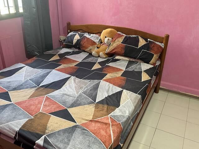 Master bedroom from July 26