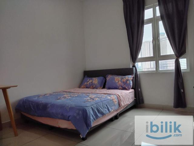 Master room @TR Titiwangsa, located right beside Public Transport Hub and Hospital Kuala Lumpur Female Unit