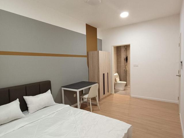 Master room with private bathroom