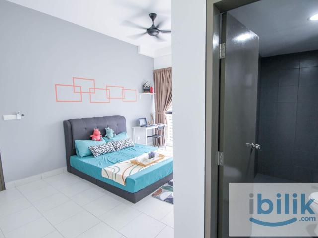 Master Room @ Astetica Residences, Seri Kembangan, MIECC, Serdang KTM, HeritageSouth City Plaza, Serdang Raya MRT