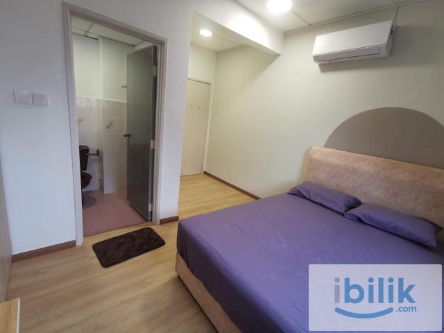 Master Room Fully Furnished @ Puncak Damansara ️ Walking Distance to LRT 3 Station FREE WiFi