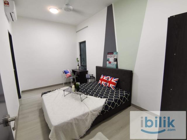 [Master Room] holmes, 2min hukm, ppukm, pantai hospital, ucsi university, permaisuri, cheras [fully + ac]