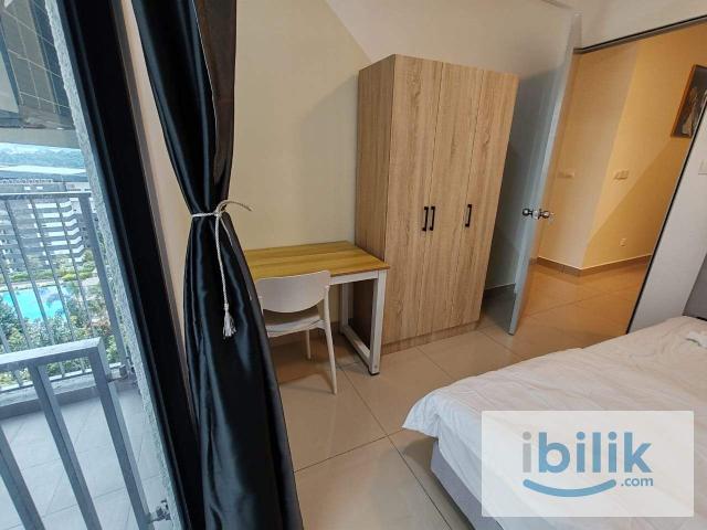 Master Room @ / M LUNA Residence, Kepong, Kiara Bay, Metropolitan Park, MRT Sri Delima, Aeon Kepong Utama